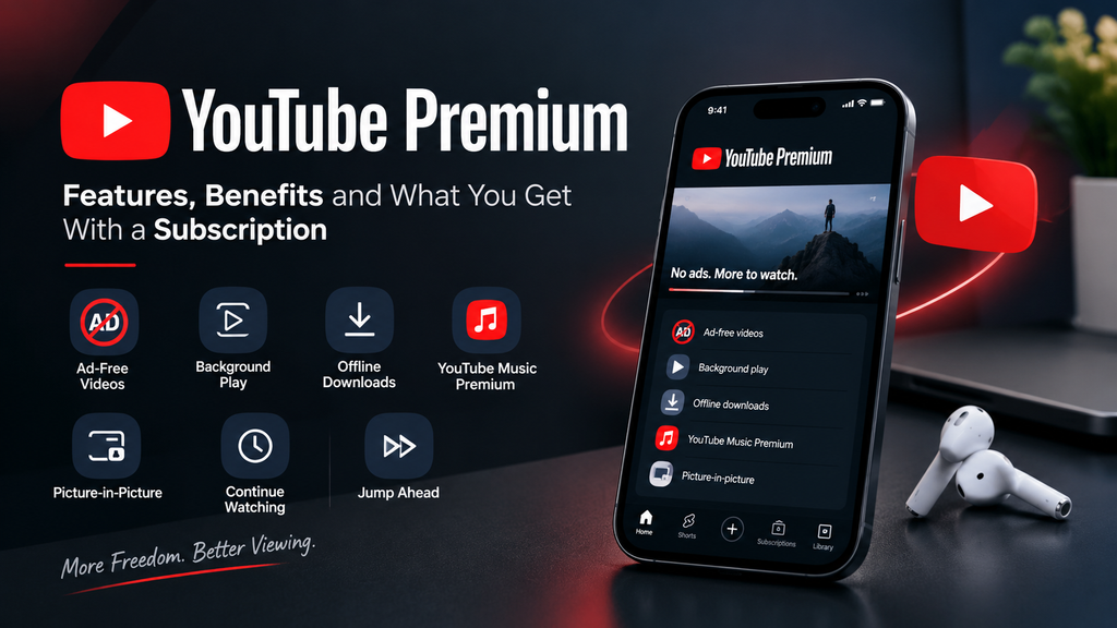 YouTube Premium: Features, Benefits and What You Get With a Subscription